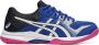 ASICS Gel-Rocket 9 zaalsportschoenen blauw wit roze - Thumbnail 1