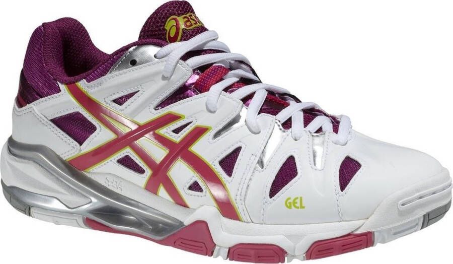 ASICS Gel-Sensei 5 W B452Y-0125 Vrouwen Wit Volleybalschoenen