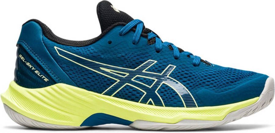 ASICS GEL-SKY Elite GS kinderen Sportschoenen Volleybal Indoor blauw geel