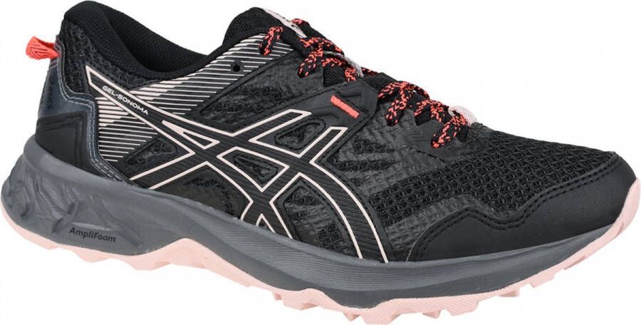 ASICS Gel-Sonoma 5 1012A568-001 Vrouwen Zwart Hardloopschoenen