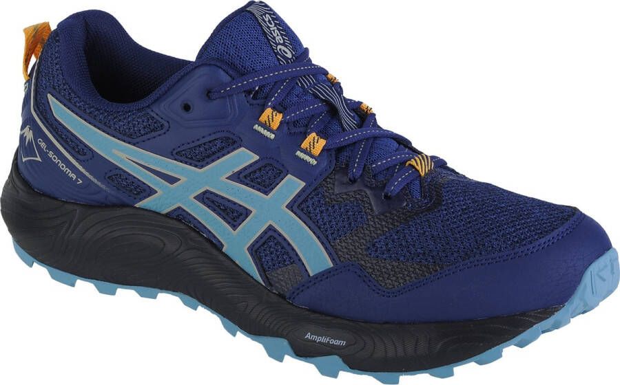 ASICS Gel-Sonoma 7 1011B595-402 Mannen Marineblauw Hardloopschoenen