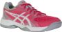 ASICS Gel-Task Indoorschoenen Dames Sportschoenen Vrouwen roze grijs wit - Thumbnail 1