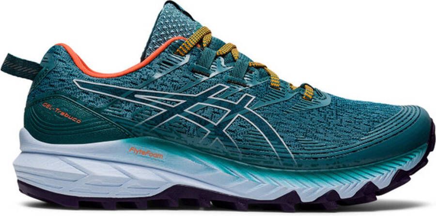 ASICS GEL-Trabuco 10 Dames Sportschoenen Hardlopen Trail groen