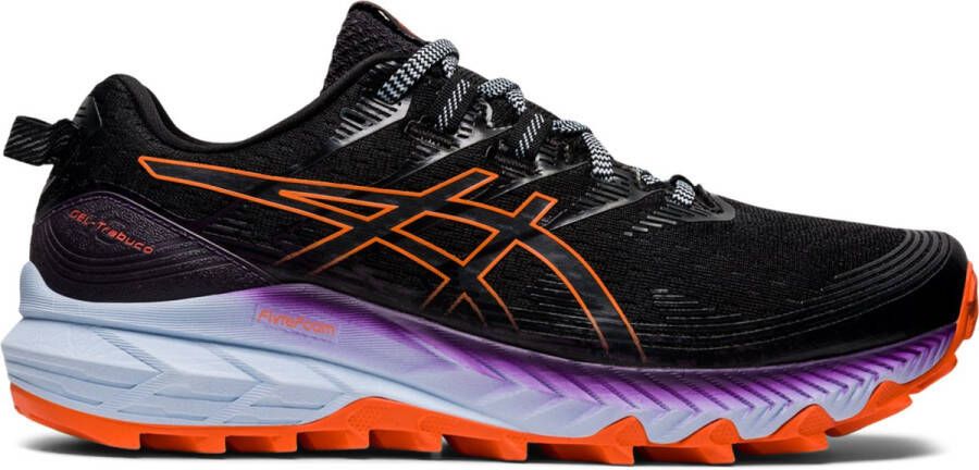 ASICS GEL-Trabuco 10 Dames Sportschoenen Hardlopen Trail zwart oranje