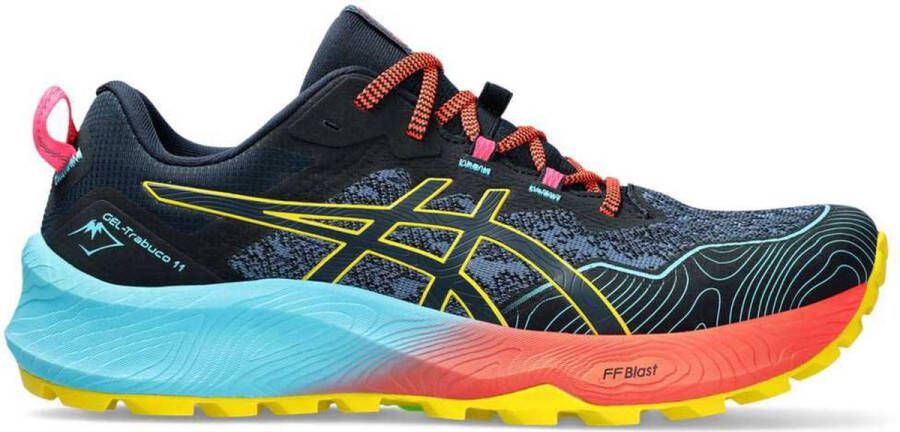 ASICS Gel-trabuco 11 Trailrunningschoenen Blauw 1 2 Man