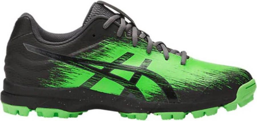 ASICS Gel-Typhoon 3 Hockeyschoenen Mannen zwart groen grijs