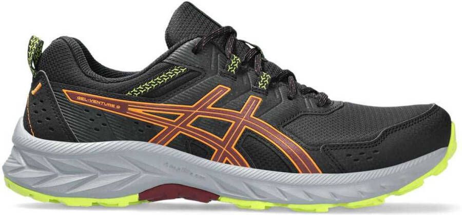 ASICS Gel-venture 9 Trail Hardloopschoen Zwart. Rood Heren