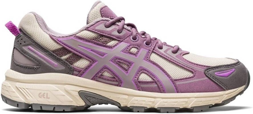 ASICS Gel Venture W Xtra dames sportschoenen sneakers grijs paars roze