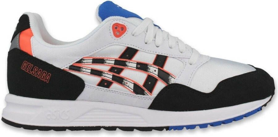 ASICS Tiger Gel-Saga Heren Sneakers Schoenen Leer Bruin 1193A089 - Foto 3
