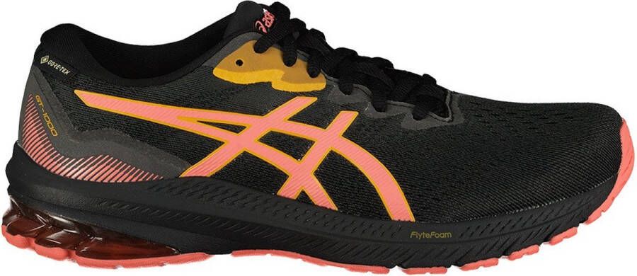 ASICS Gt-1000 11 Goretex Hardloopschoenen Black Papaya Dames