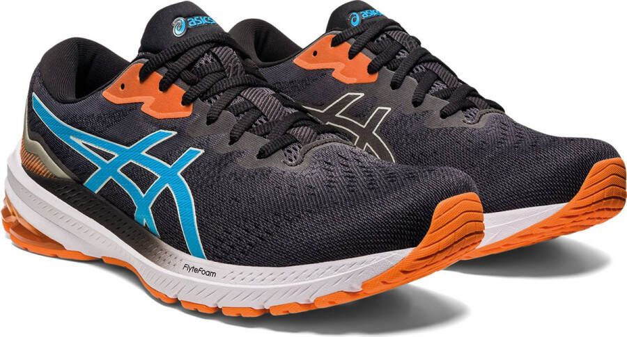 ASICS Gt-1000 11 Hardloopschoenen Black Island Blue Heren