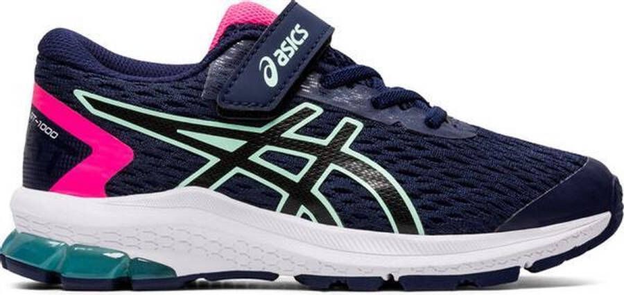 ASICS GT-1000 9 PS kinderen Sportschoenen Hardlopen Weg blauw