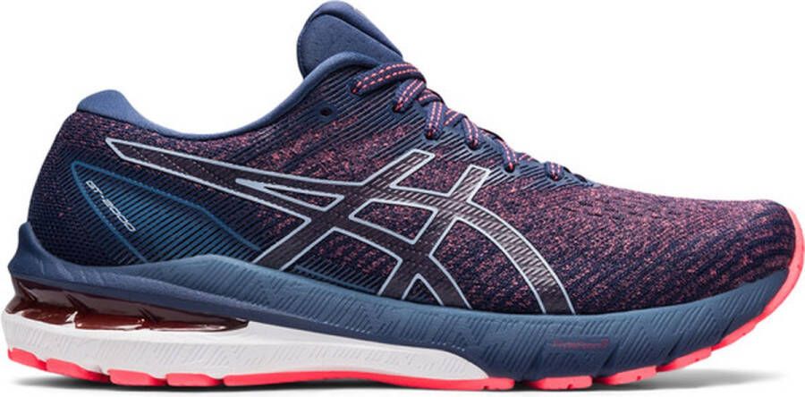 ASICS GT-2000 10 Dames Sportschoenen Hardlopen Weg donkerblauw roze