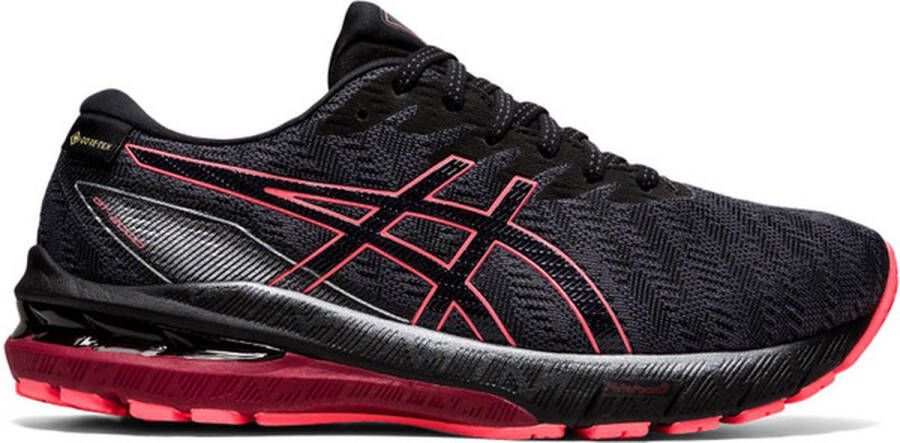 ASICS GT-2000 10 GTX Dames Sportschoenen Hardlopen Weg zwart roze