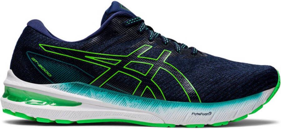 ASICS GT-2000 10 Heren Sportschoenen Hardlopen Weg blauw groen