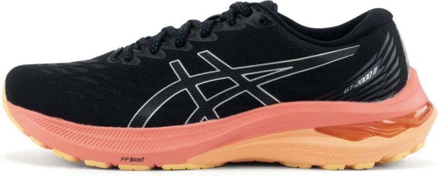 ASICS Gt-2000 11 Hardloopschoenen Black Pure Silver Dames