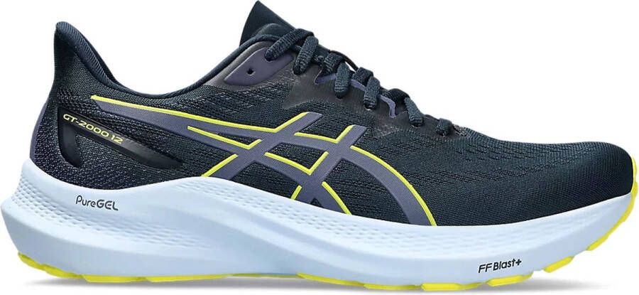 ASICS Gt-2000 12 Hardloopschoen Heren Blauw