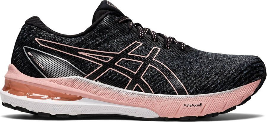 ASICS GT-2000 10 Dames Sportschoenen Hardlopen Weg zwart roze