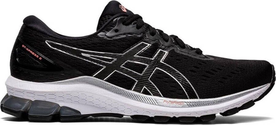 ASICS GT Xpress 2 Dames sportschoenen met gel zool hardlopen training zwart wit