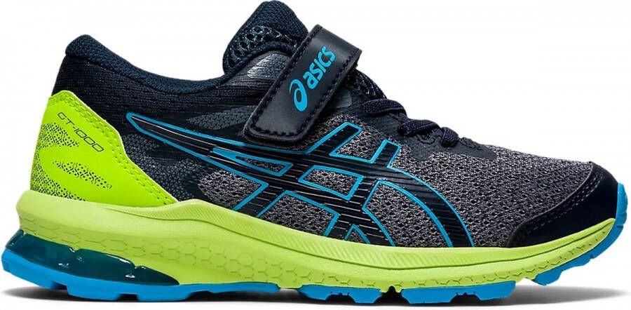 ASICS GT-1000 10 kinderen Sportschoenen grijs zilver