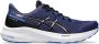 ASICS GT-1000 13 hardloopschoenen donkerblauw wit kobaltblauw - Thumbnail 8
