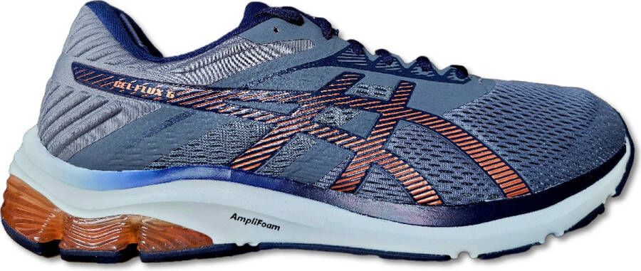 ASICS Hardloopschoenen Gel Flux 6 Heren Grijs Bruin