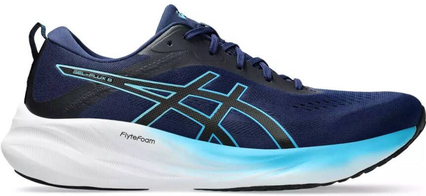 ASICS Hardloopschoenen model Gel Flux 8 Heren Navy Wit