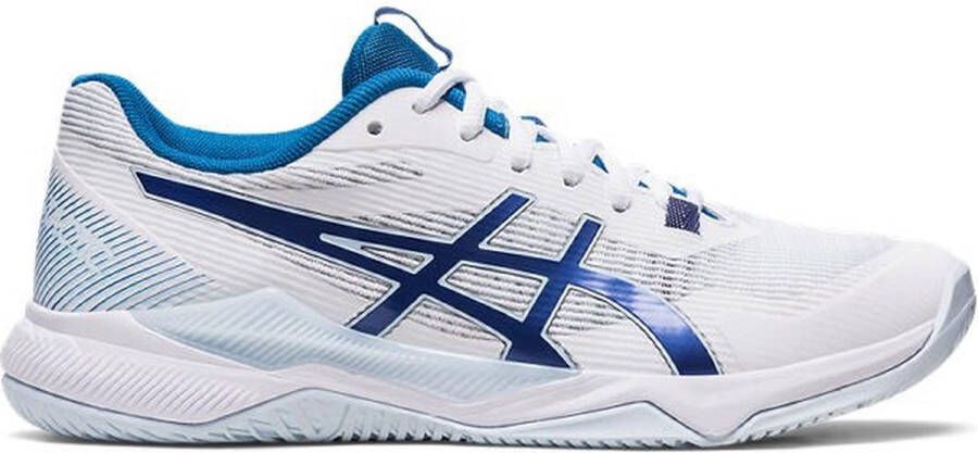 ASICS Gel-Tactic Volleybalschoenen White Indigo Blue Dames