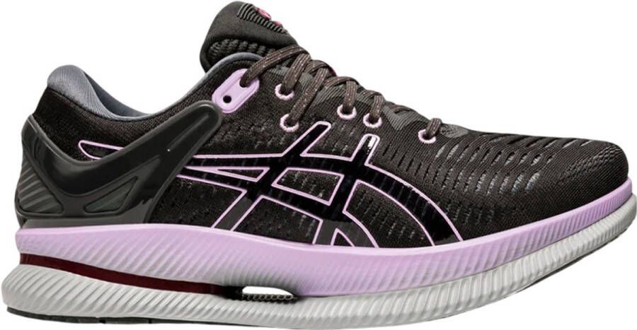 ASICS Metaride dames hardloopschoenen sportschoenen met gel zool zwart roze