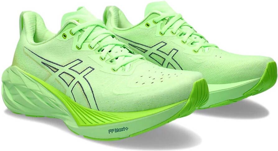 ASICS NOVABLAST 4. Hardloopschoenen Unisex-Illuminate Green Lime Burst