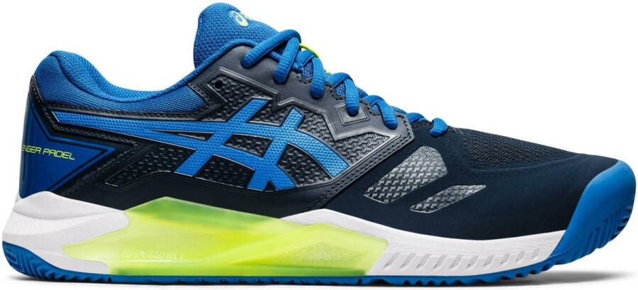 ASICS Padelschoen Tennisschoen Gel Challenger 13 Heren Zwart Blauw