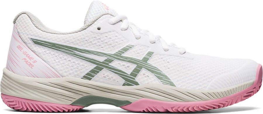 ASICS Padelschoen Tennisschoen Gel Game 9 Dames Wit