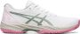 ASICS Gel-Game 9 Tennisbannen Schoenen White Slate Grey Dames - Thumbnail 1