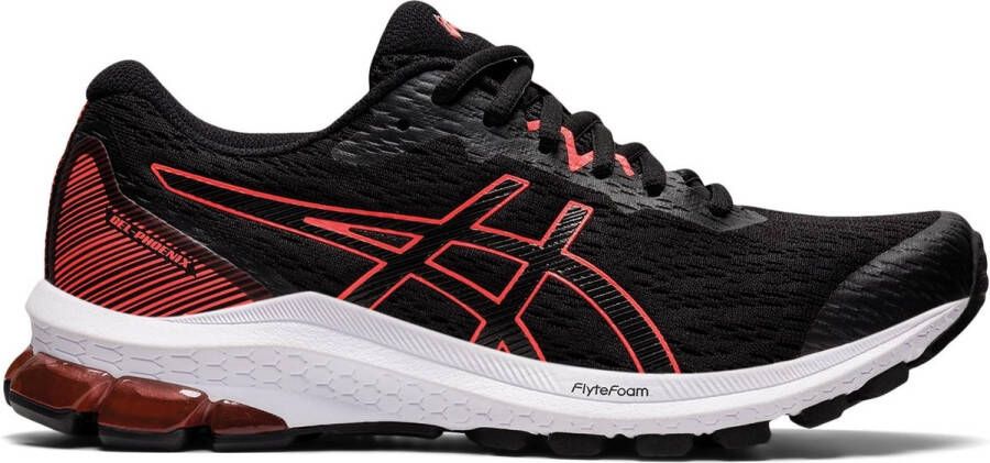 ASICS Phoenix 11 Sportschoenen Vrouwen zwart rood wit