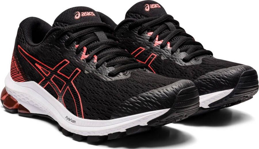 ASICS Phoenix 11 Sportschoenen Vrouwen zwart rood wit