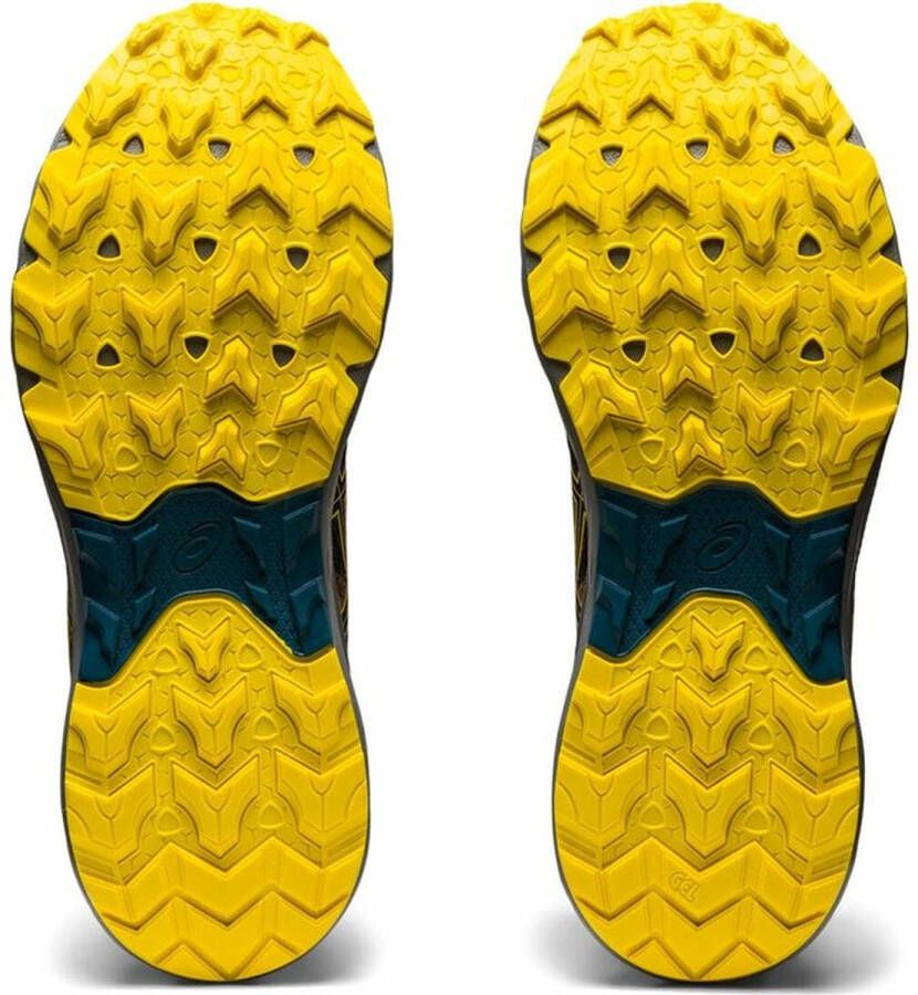 ASICS Gel-Venture 9 Trailrunningschoenen Black Golden Yellow Heren