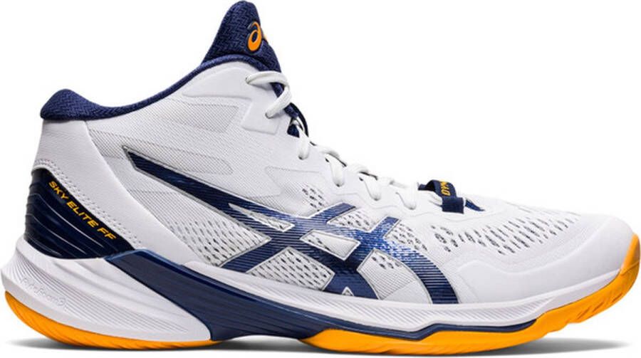 ASICS Sky Elite ff Sportschoenen Volleybal Indoor wit blauw