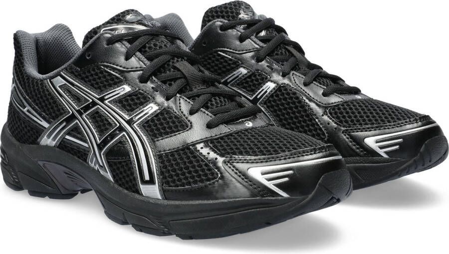 ASICS SportStyle GEL-1130 black pure silver ASICS Gel in zwart formaten: 37.5