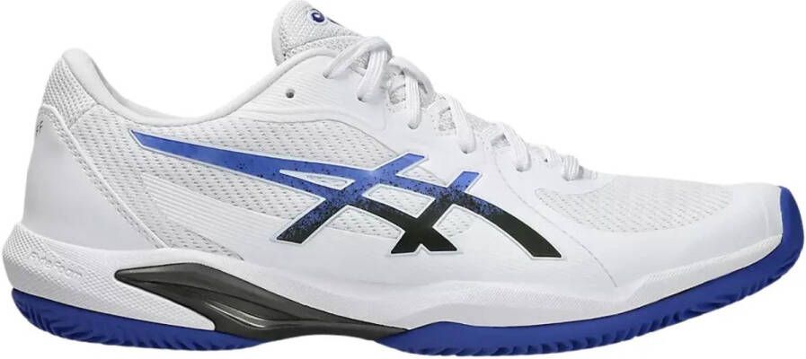 ASICS solution swift ff 2 clay in de kleur wit
