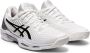 ASICS Solution Speed FF Clay Dames Sportschoenen Tennis Smashcourt White Black - Thumbnail 1