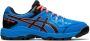 ASICS Gel-Peake Sportschoenen Mannen blauw zwart rood oranje - Thumbnail 1