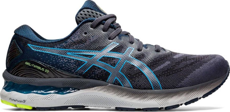 ASICS Sportschoenen Mannen donker grijs blauw zwart