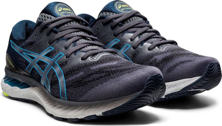 ASICS Sportschoenen Mannen donker grijs blauw zwart