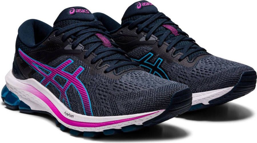 ASICS Sportschoenen Vrouwen navy blauw paars