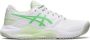 ASICS Women's White And Green Gel-challenger 13 Padel 1042a205-101 Shoes - Thumbnail 1