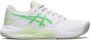 ASICS Tennisschoen Padelschoen Gel Challenger 13 Clay Dames Wit Groen - Thumbnail 1