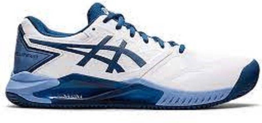 ASICS Tennisschoen Padelschoen Gel Challenger 13 Clay Heren Wit Blauw - Foto 3