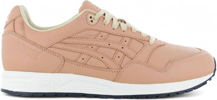 ASICS Tiger Gel-Saga Heren Sneakers Schoenen Leer Bruin 1193A089 - Foto 4