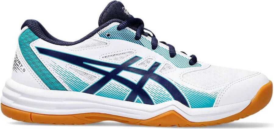 ASICS Upcourt 5 Gs Kinder Indoorschoenen 1074a039-104 Kleur Wit