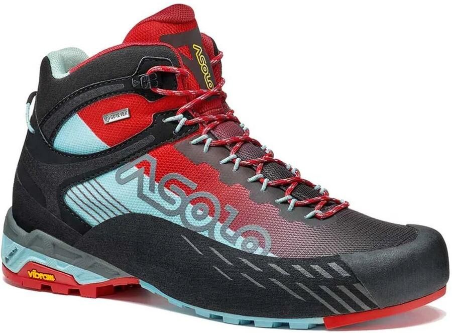 Asolo Eldo Mid Gv Ml Wandelschoenen Rood Zwart 1 2 Man